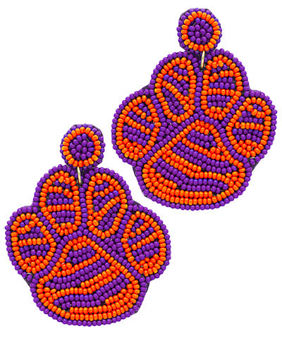 Tiger Paw Earrings