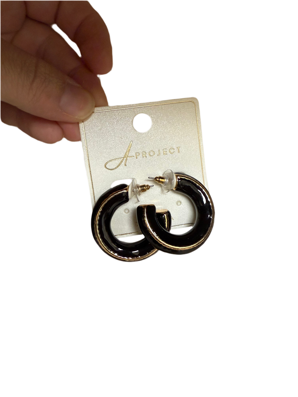 Acrylic Hoop- Hot Pink