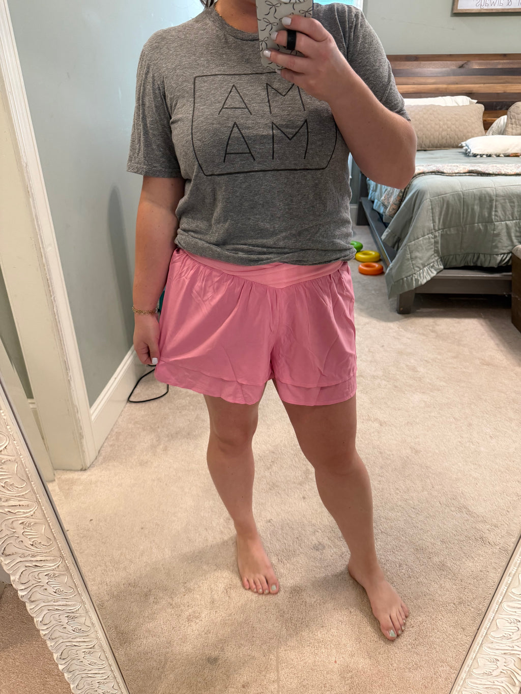 Athletic Shorts- Black