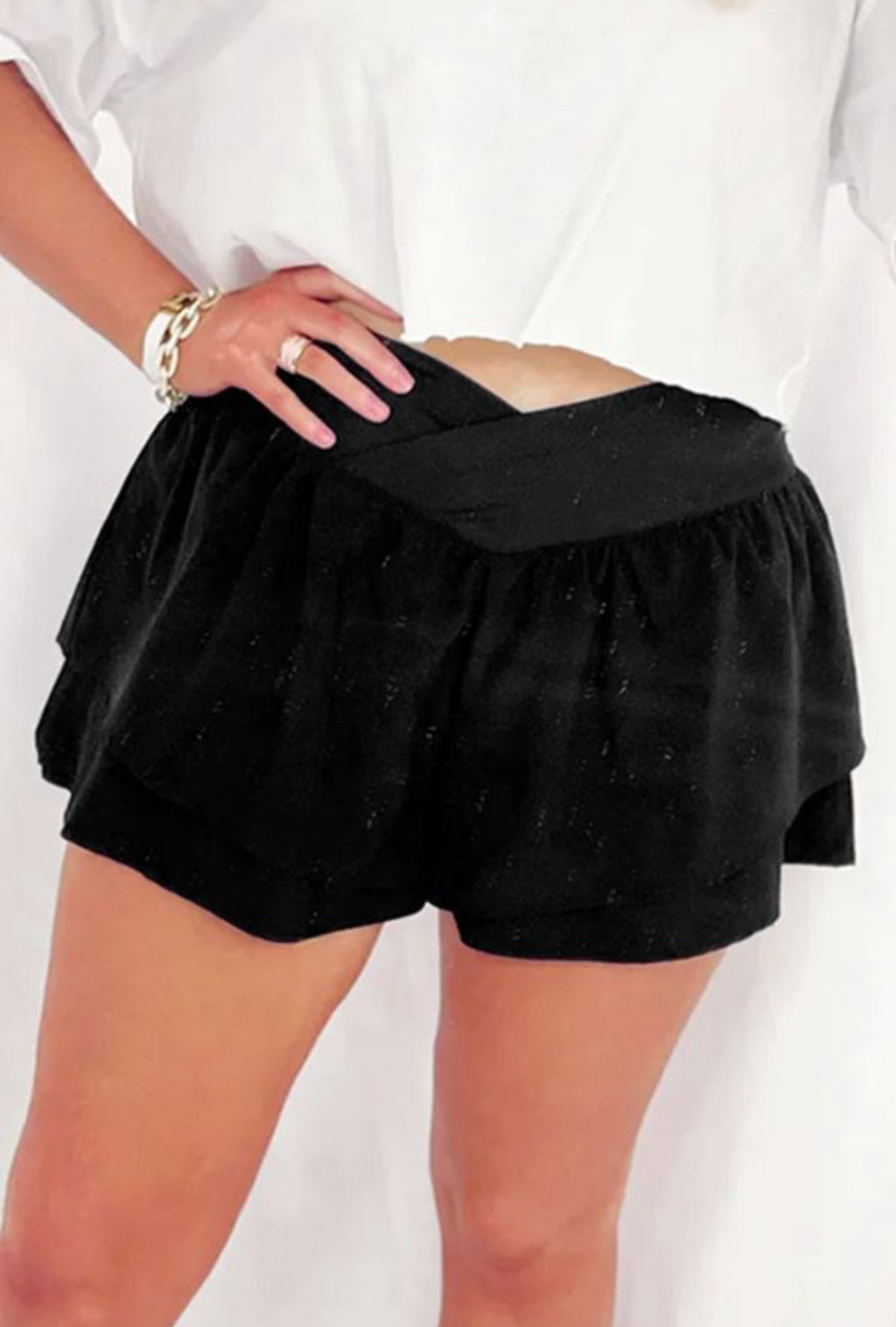 Athletic Shorts- Black