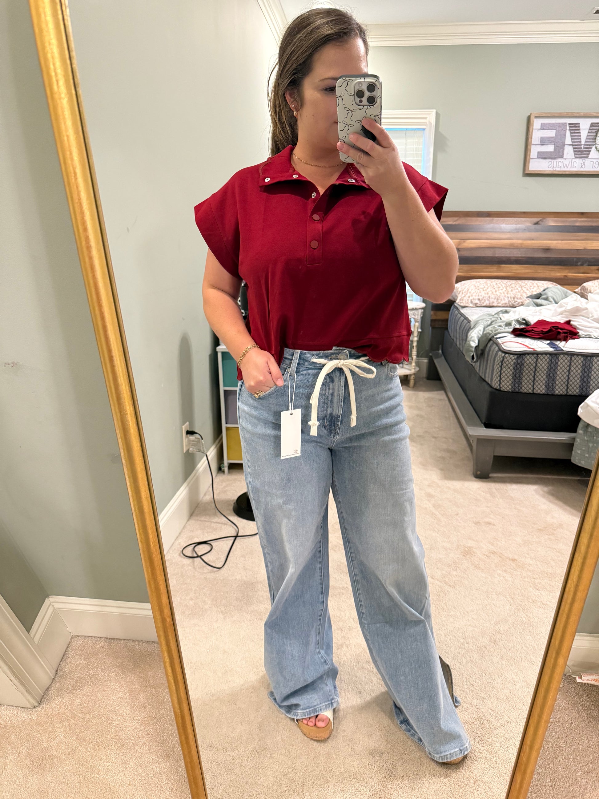 Anniewear Drawstring Jeans