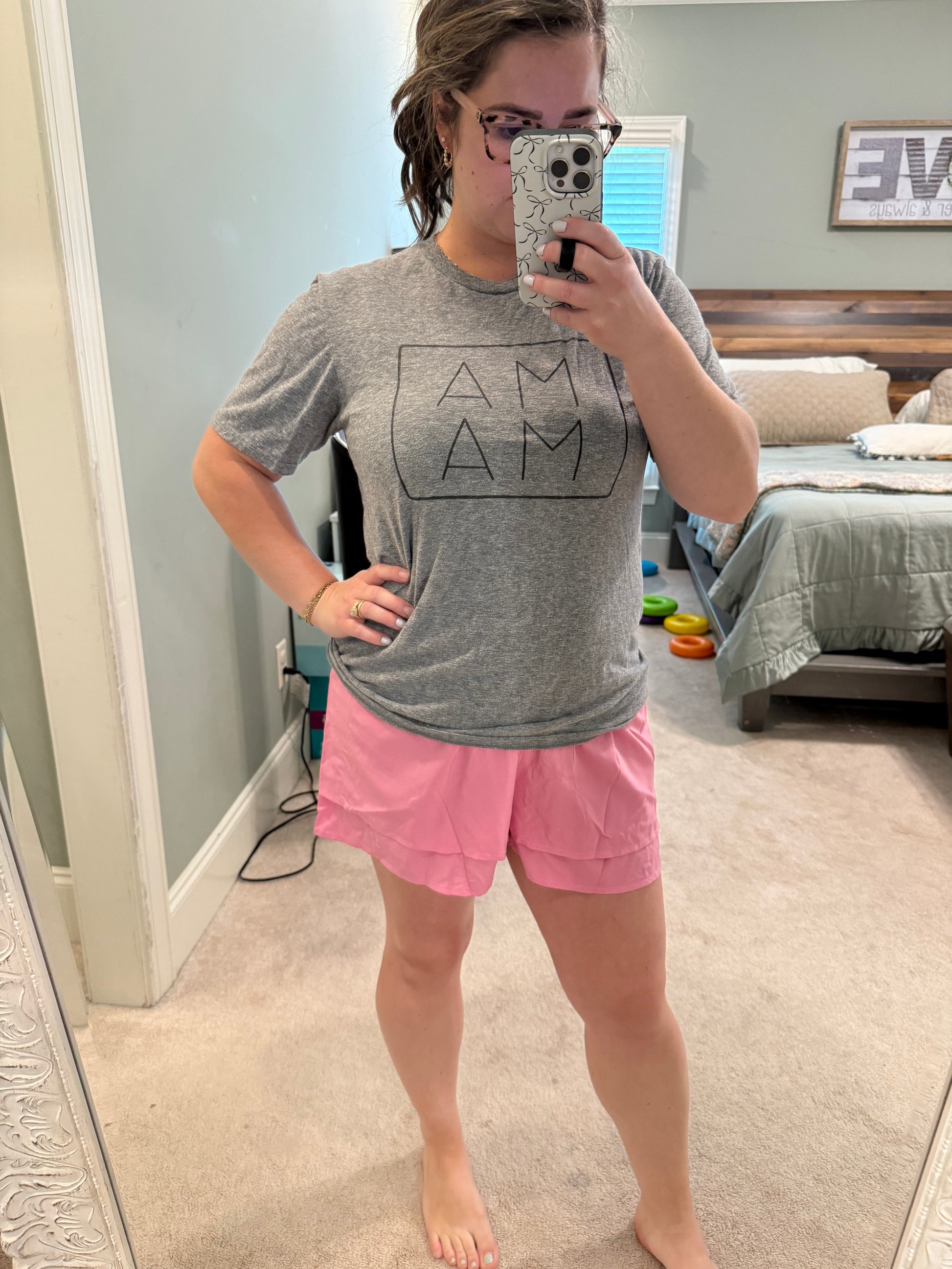 Athletic Shorts- Black